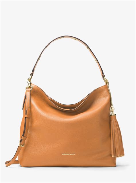 brooklyn large leather shoulder bag.